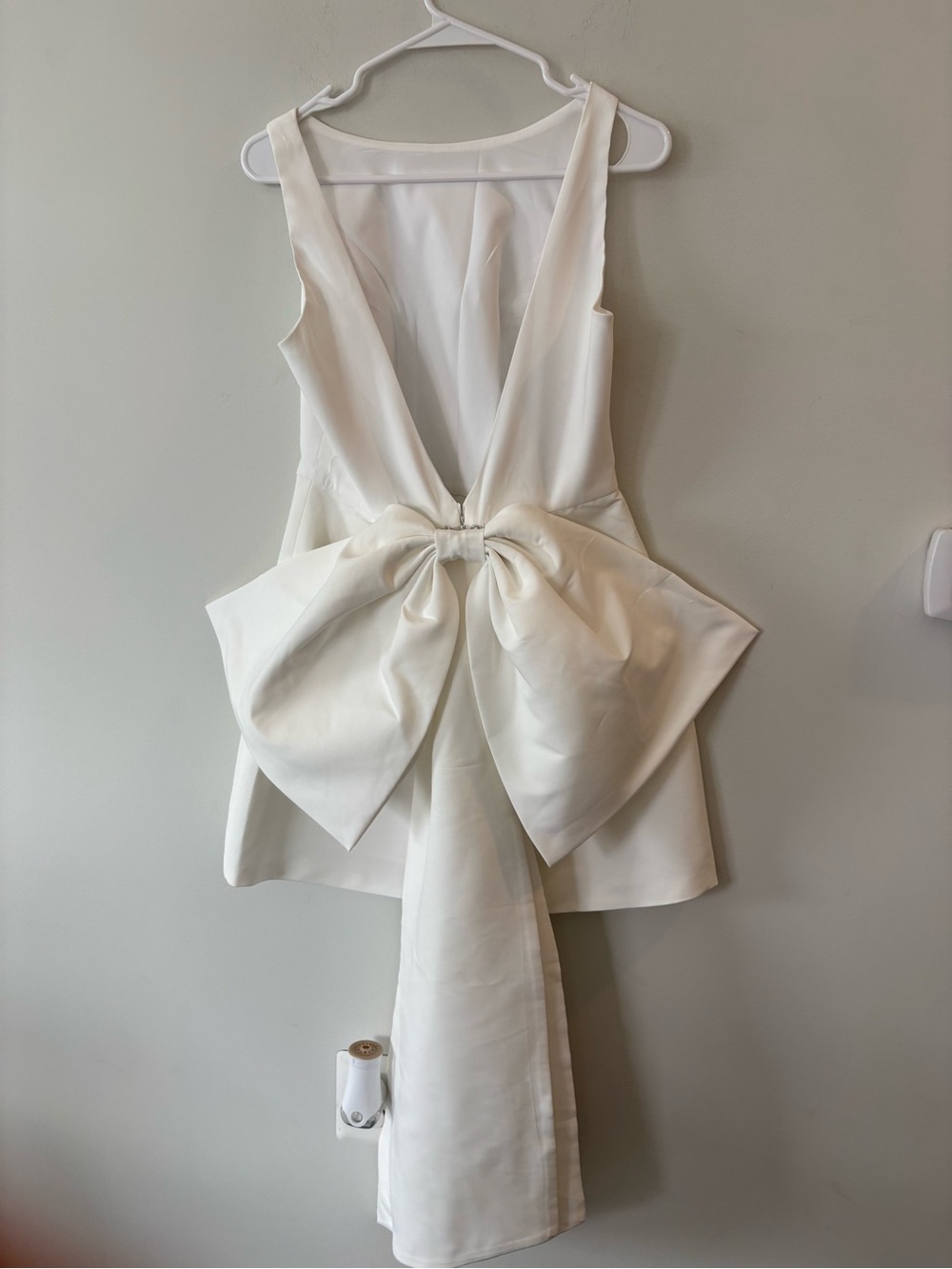 NWT Sachin & Babi now back fit and flare mini bridal dress 4